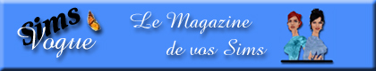 Visitez le site SimsVogue